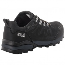 Jack Wolfskin Wanderschuhe Refugio Texapore Low - Veloursleder, wasserdicht - phantomgrau Herren